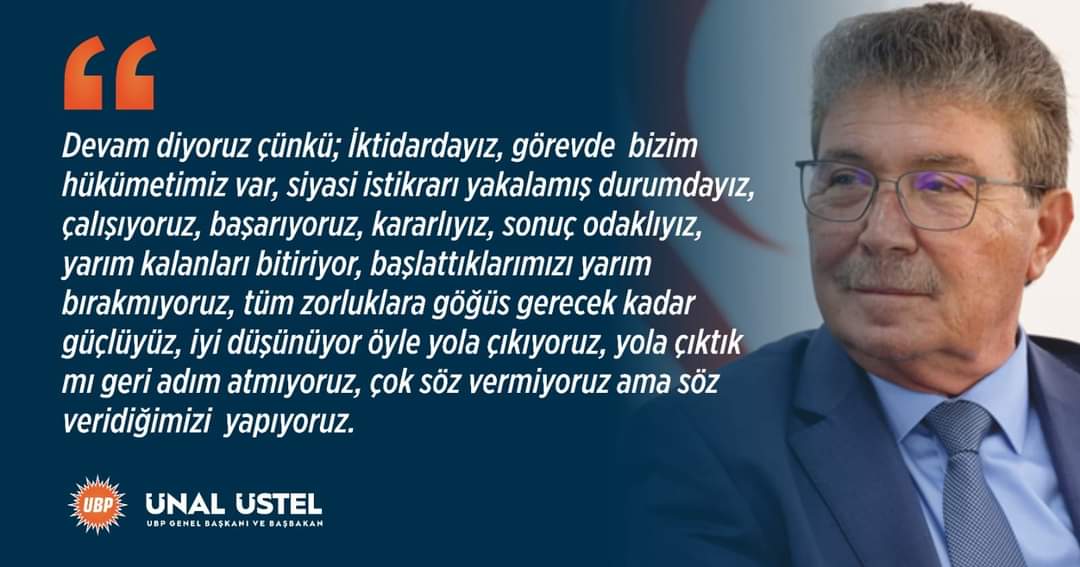 Üstel:Tüm sektörlerin daha da güçlendiği bir ülke için çalışmaya devam ediyoruz