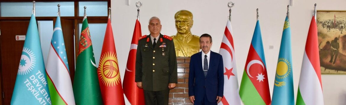 Dışişleri Bakanı Ertuğruloğlu, Tümgeneral Aytaç ile görüştü