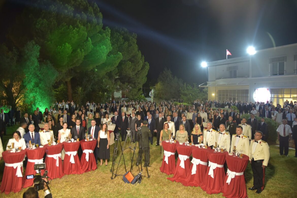 Türkiye Cumhuriyeti Lefkoşa Büyükelçiliği’nde 30 Ağustos Zafer Bayramı resepsiyonu..Serim: “Mücahit ve mücahidelerinin, Türkiye’deki gazilere tanınan hak ve ayrıcalıklardan yararlanabilmesi için gerekli çalışmaları başlattık”