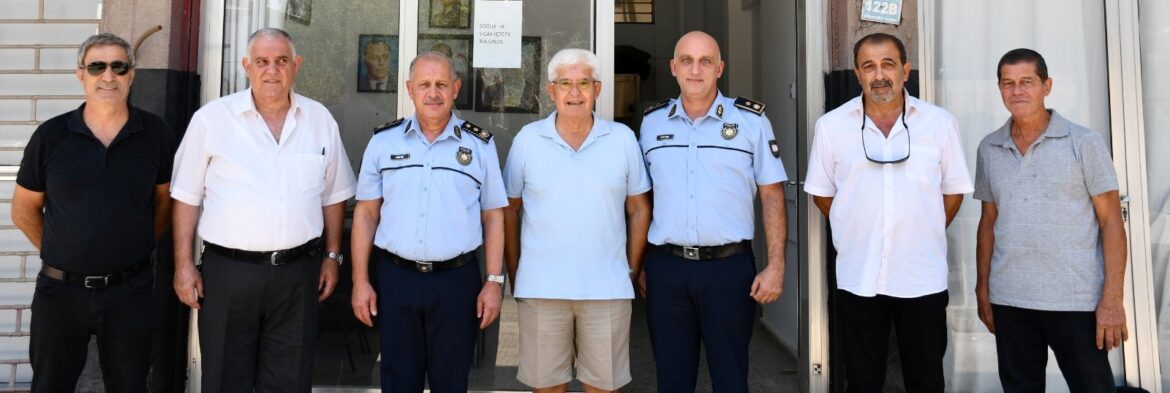 Polis Genel Müdürü Kuni’den Güzelyurt Emekli Polisler Derneği’ne ziyaret