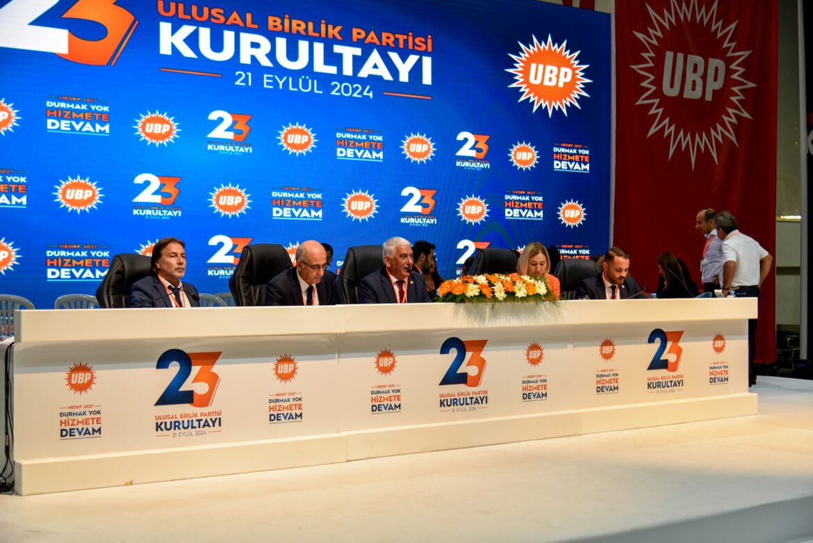 UBP’de 23. Olağan Kurultayı’nda Parti Meclisi’nin belirlenmesi için oy tasnifi başladı