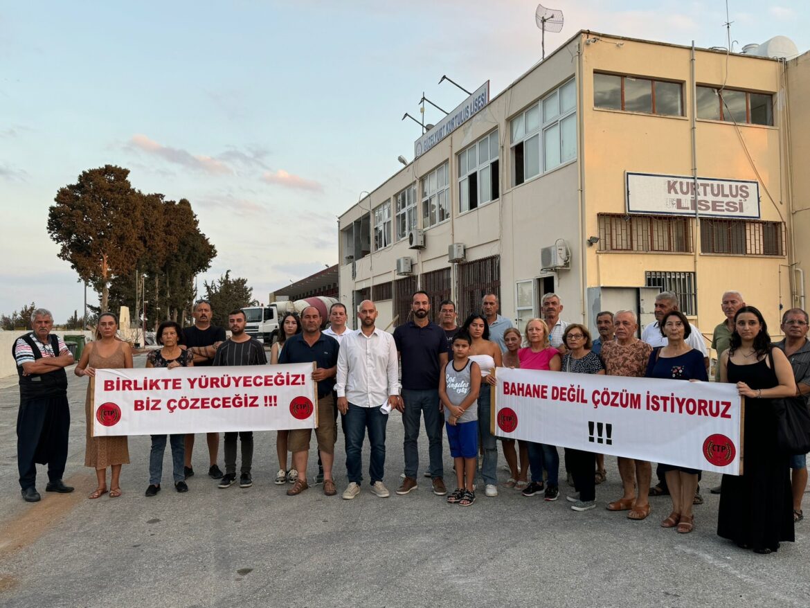 CTP Güzelyurt İlçesi, Kurtuluş Lisesi’nde incelemelerde bulundu