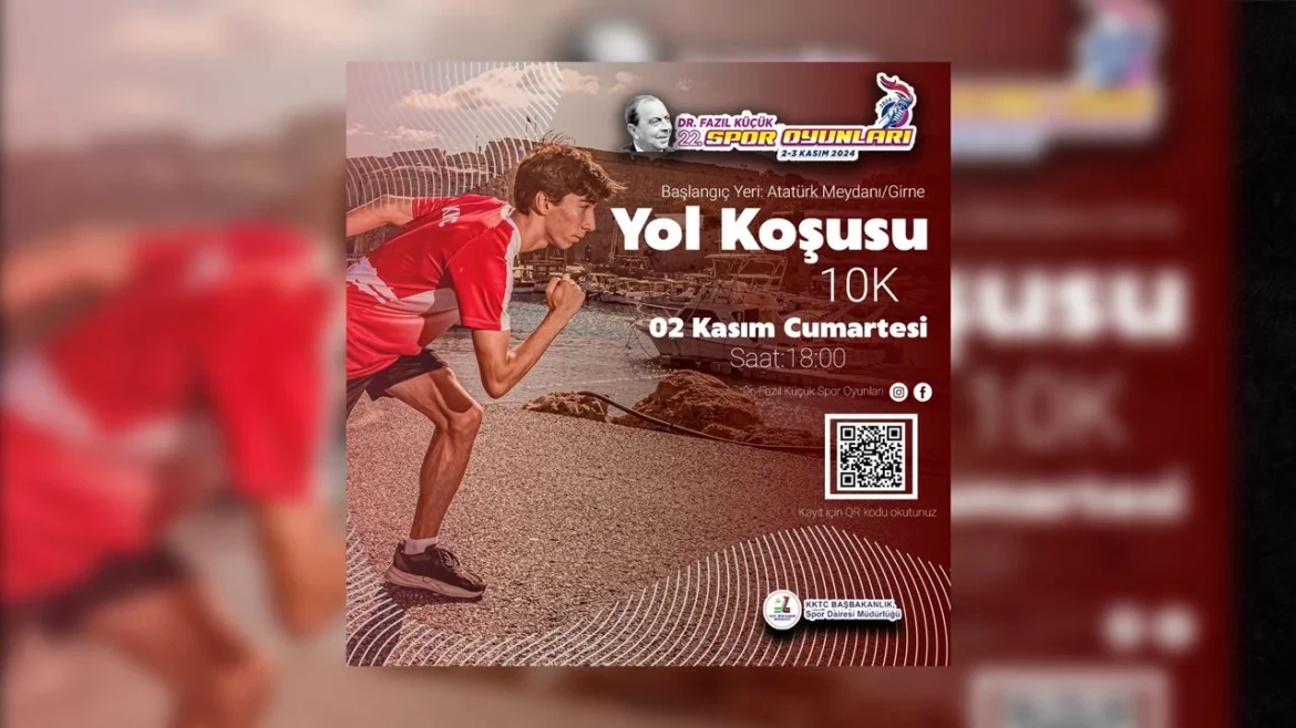 22. Dr. Fazıl Küçük Spor Oyunları 2-3 Kasım’da yapılacak… Yol Koşusu için kayıtlar başladı