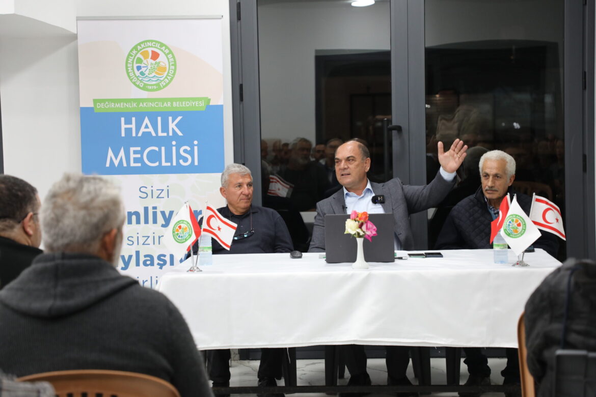 Değirmenlik-Akıncılar Belediyesi, Dilekkaya-Kırıkkale’de “Halk Meclisi” toplantısı yaptı