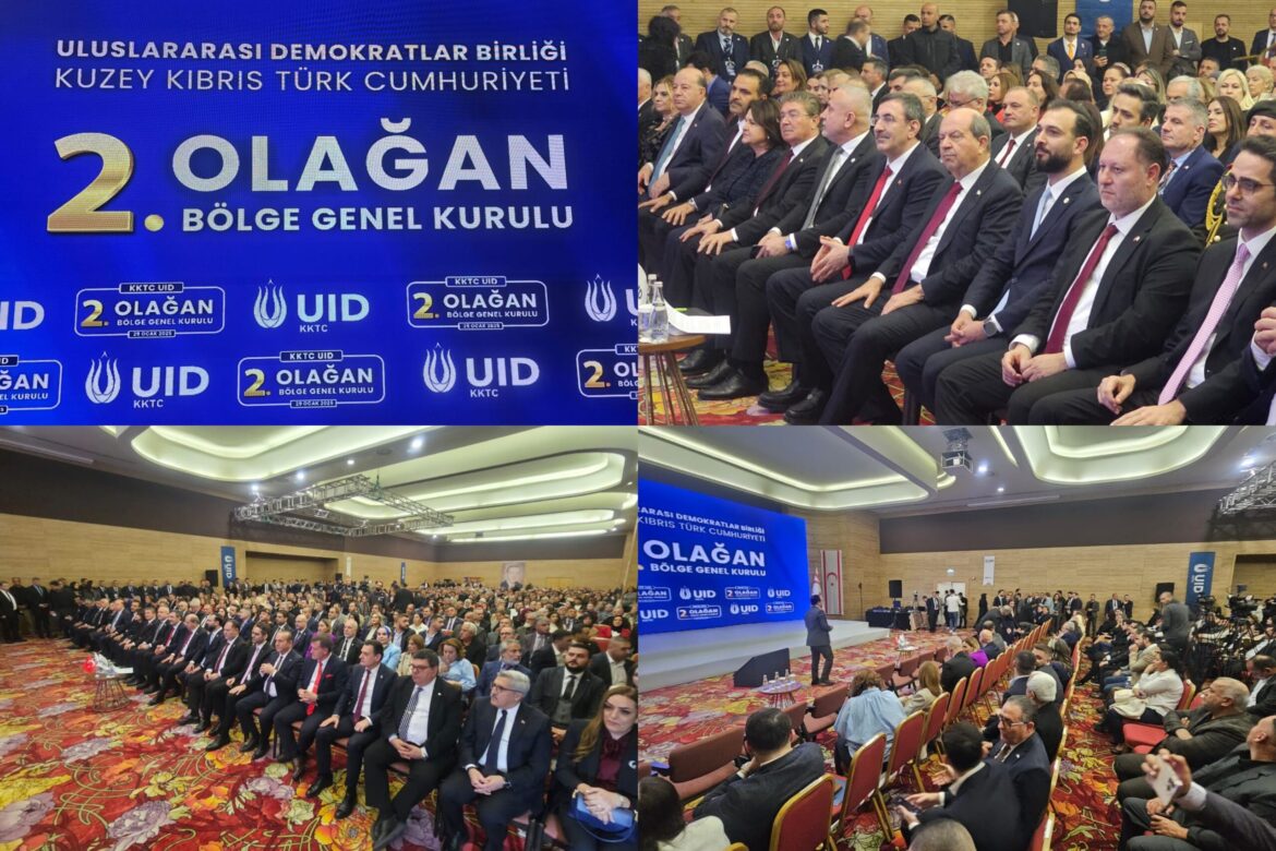 UID KKTC 2. Olağan Bölge Genel Kurulu yapıldı