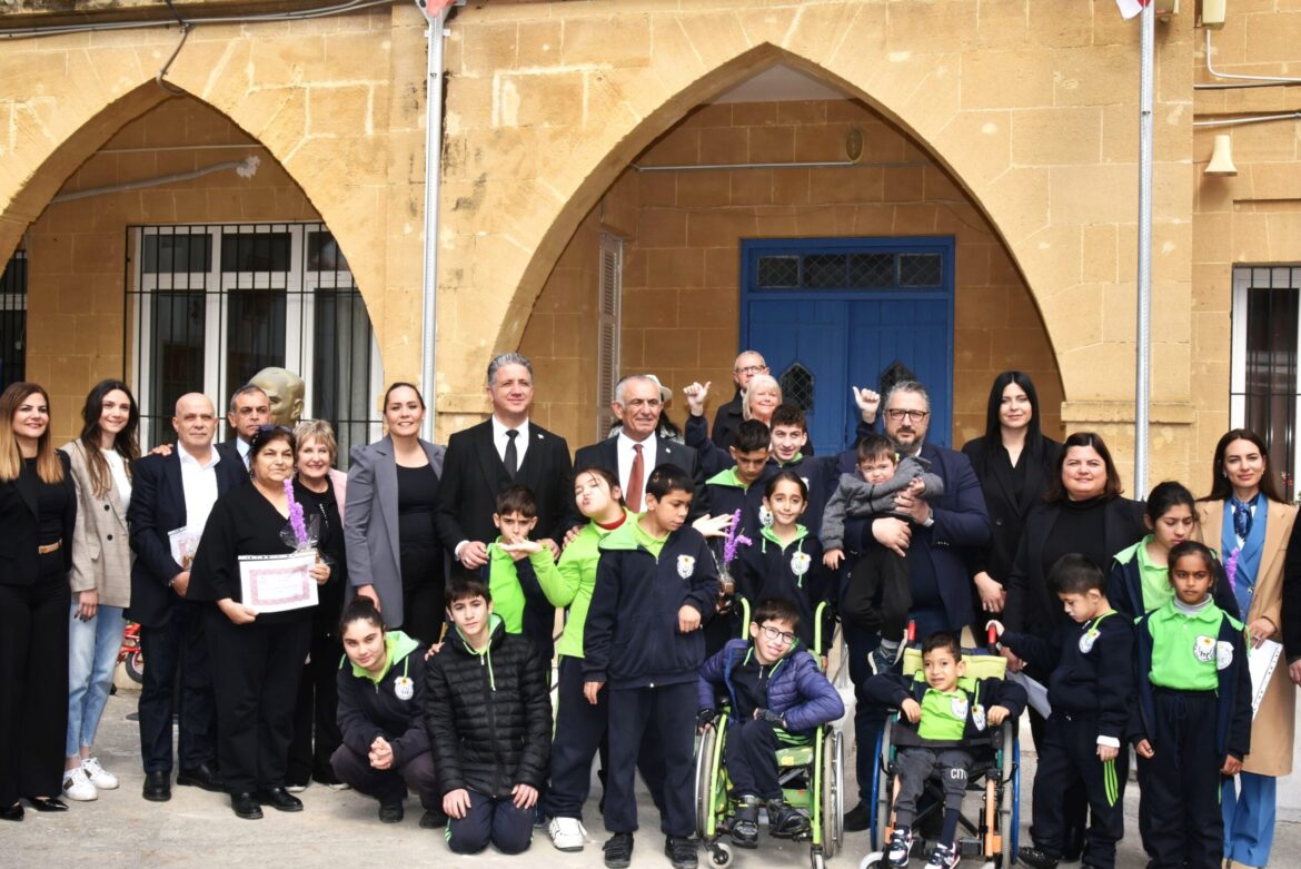 Girne Özel Eğitim ve İş Eğitim Okulu’nda “Duyu Bütünleme Odası” hizmete girdi