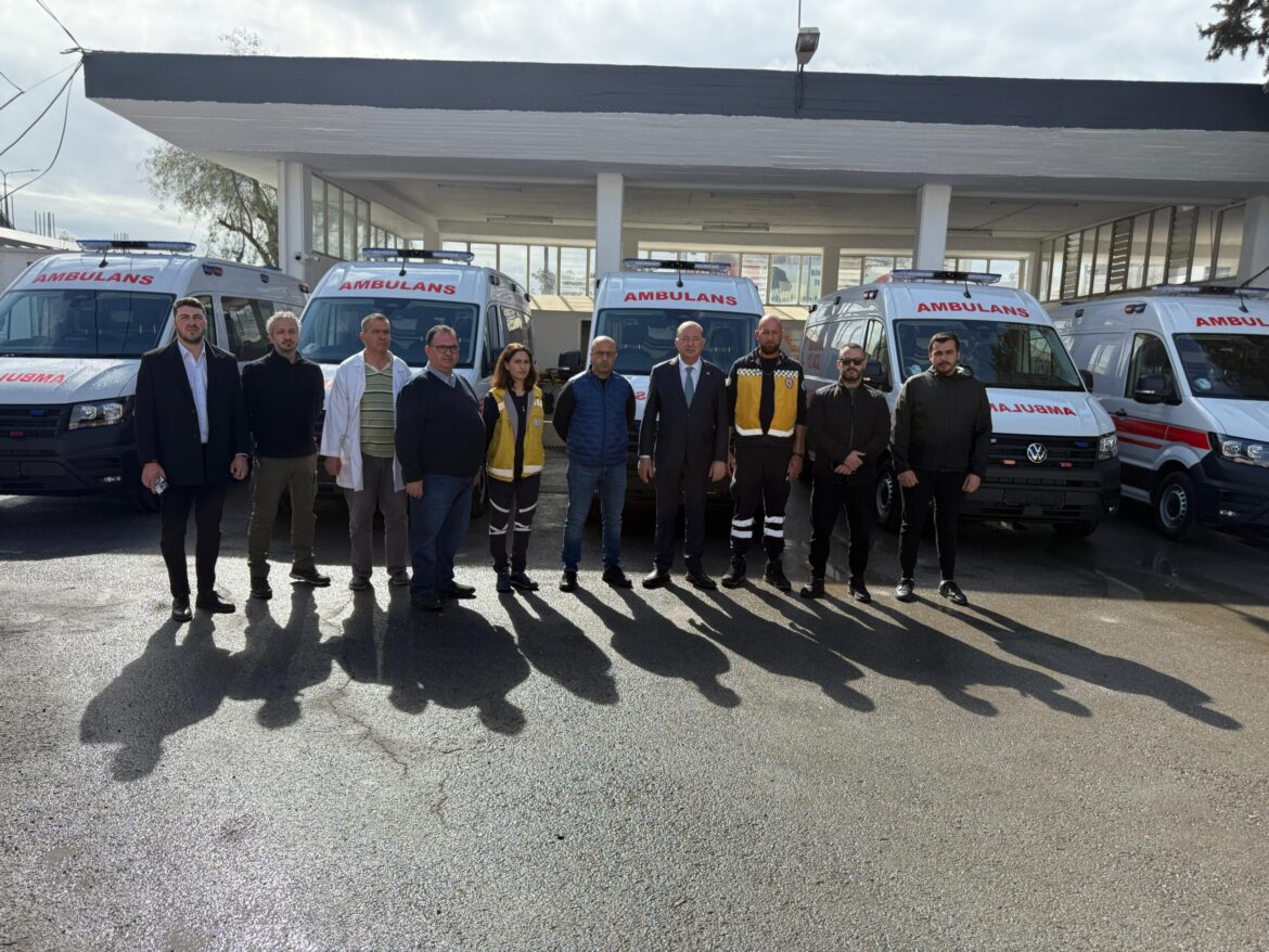 Dinçyürek:Ambulans filosunu güçlendirmeye devam ediyoruz