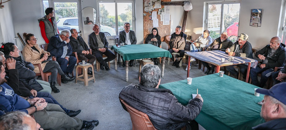 Erhürman, Boğaziçi, Kumyalı ve Derince köylerini ziyaret etti