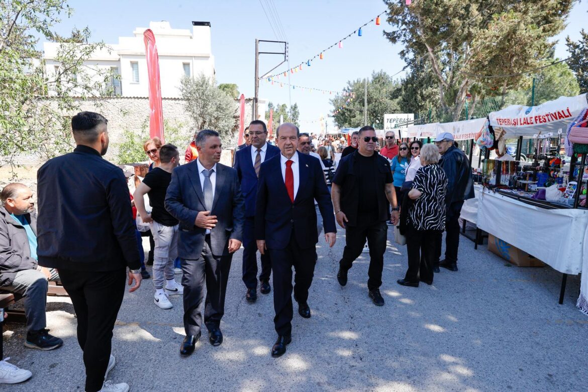 Cumhurbaşkanı Tatar, 17. Tepebaşı Lale Festivali’nin açılışına katıldı