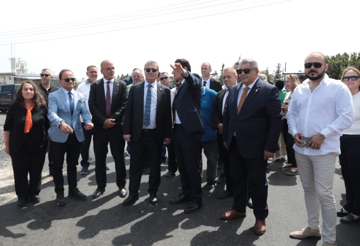 Başbakan Üstel Mormenekşe kırsal kesim arsalarında inceleme yaptı