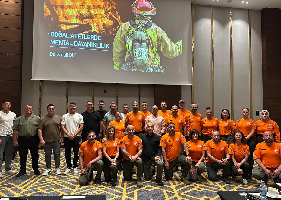 KKTC Doğal Afet Arama ve Kurtarma Derneği’nden mental dayanıklılık semineri