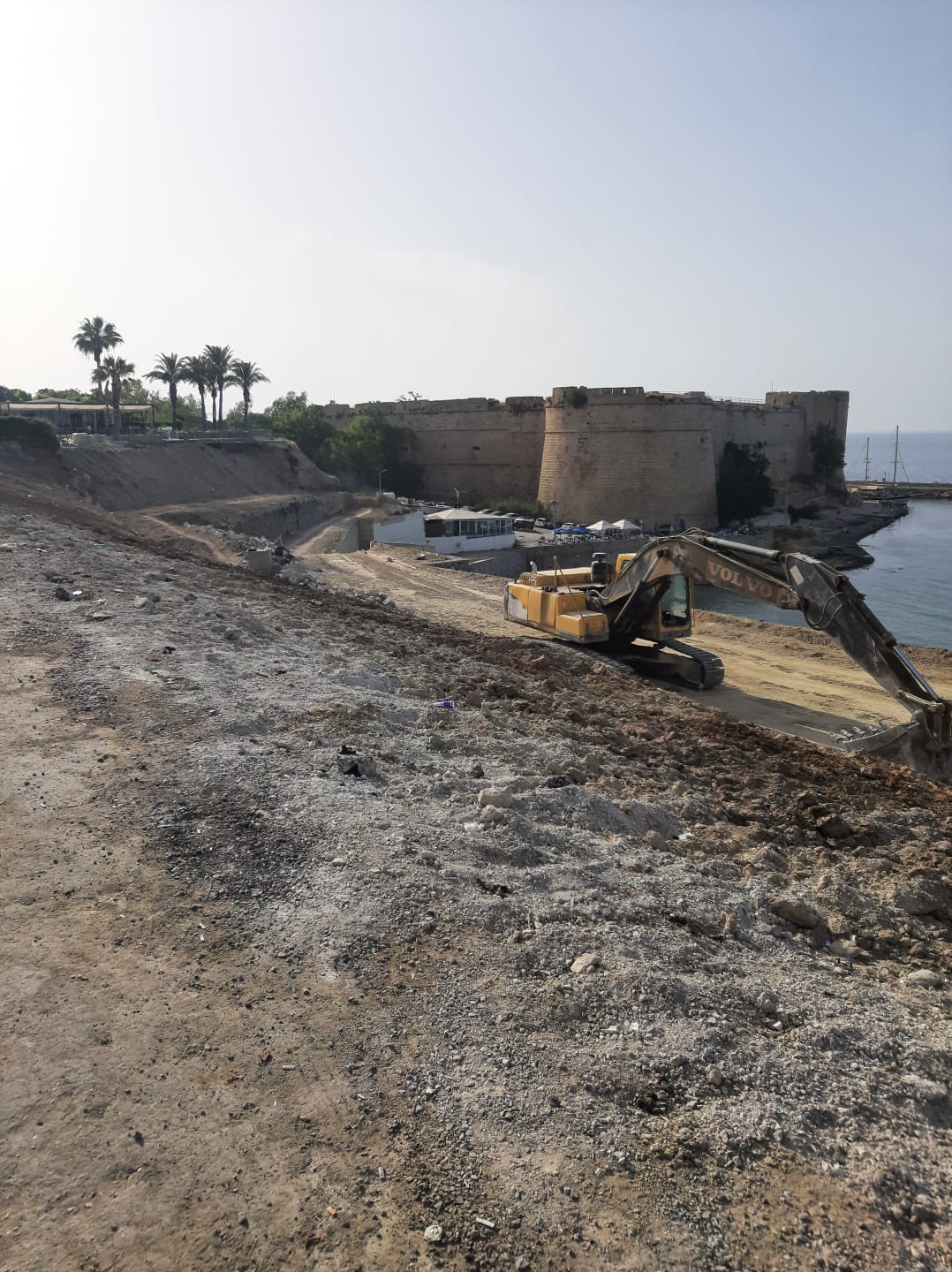 Şehir Plancıları Odası: Girne Kalesi arkasındaki düzenleme ara emriyle durduruldu
