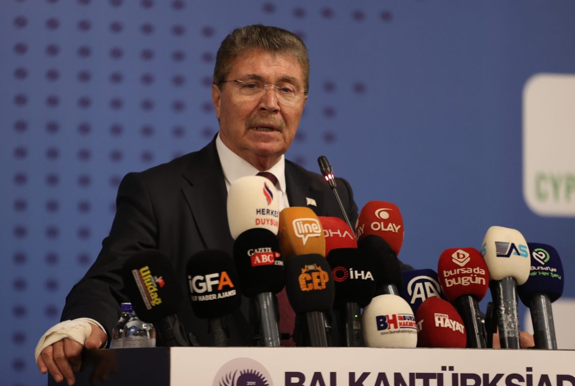 Üstel BALKANTÜRKSİAD toplantısında konuşma yaptı: “Kıbrıs Türk halkı 1950’lerden beri varoluş mücadelesi veriyor”