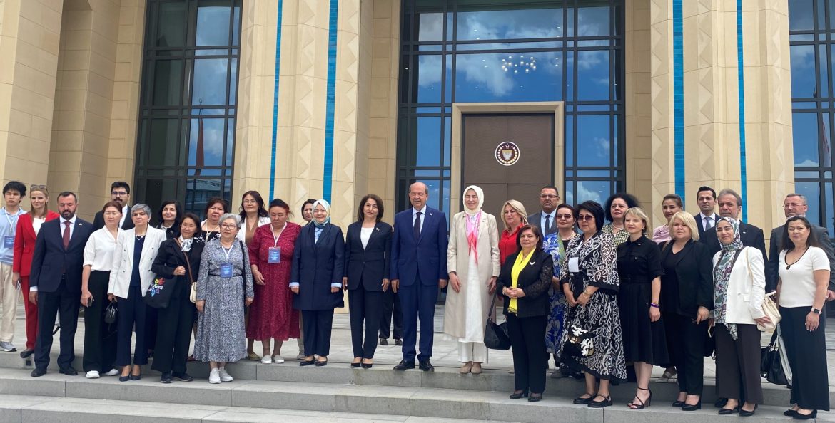 Cumhurbaşkanı Tatar, TÜRKPA Kadın Zirvesi heyetini kabul etti