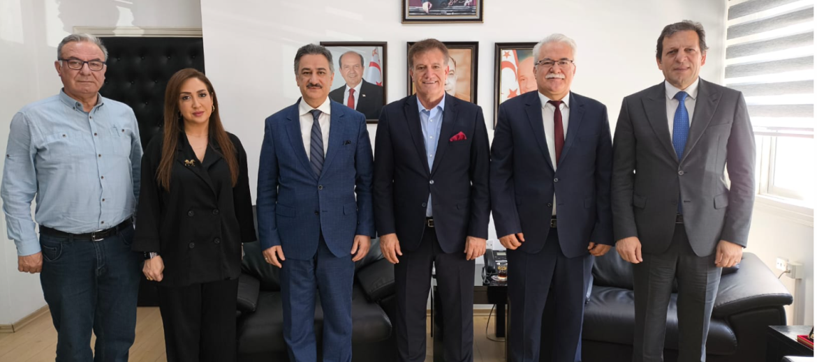 İTÜ ve Boğaziçi Üniversitesi Rektörleri, Bayındırlık ve Ulaştırma Bakanı Arıklı’yı ziyaret etti