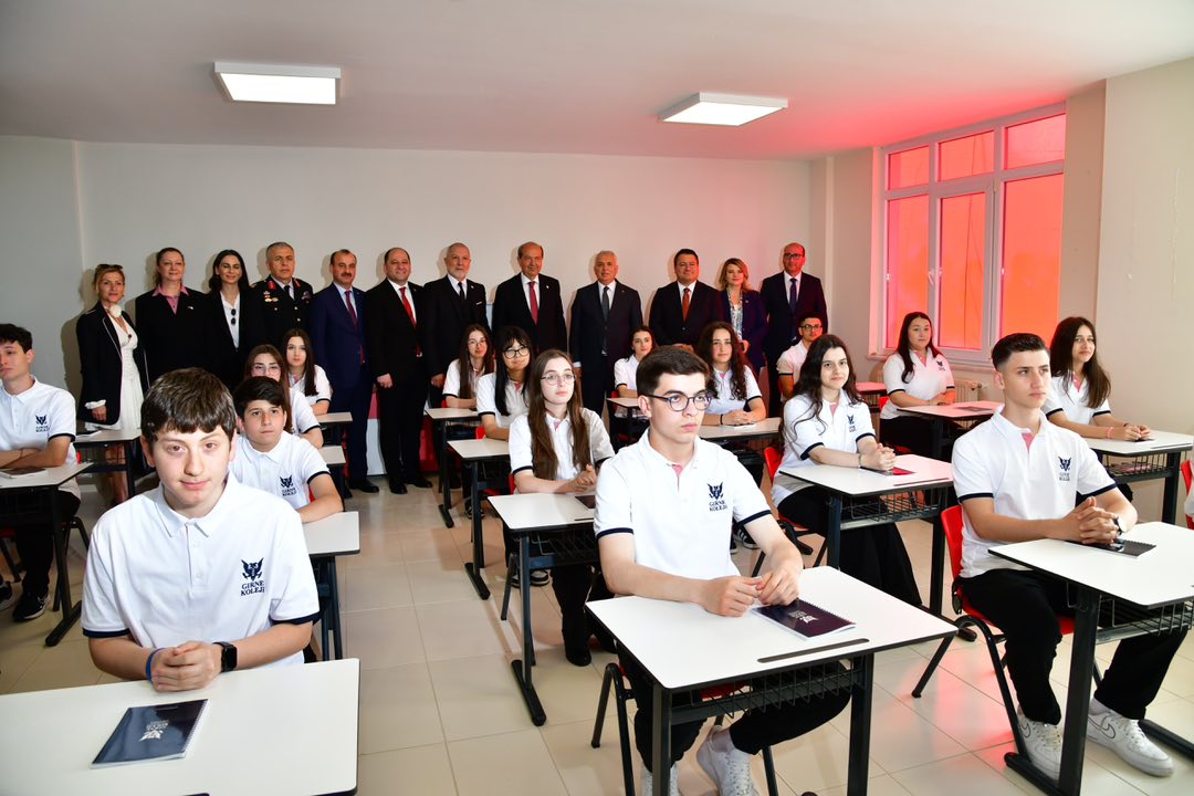 Cumhurbaşkanı Tatar, Girne Koleji Trabzon Kampüsü’nün açılışını gerçekleştirdi