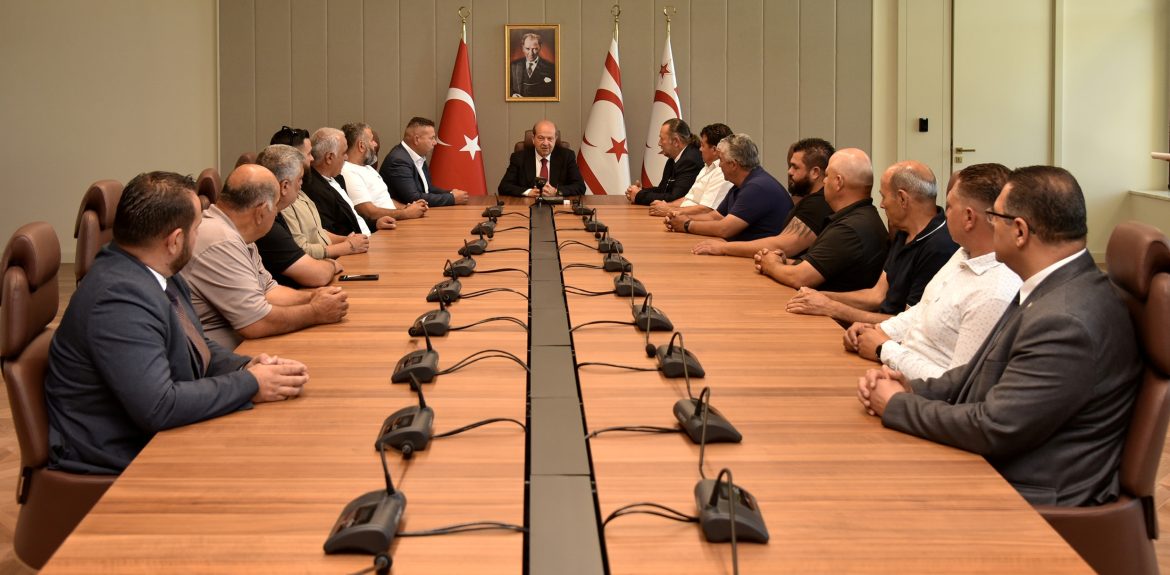Cumhurbaşkanı Tatar:Hiçbir zaman üretimin yerini ithalat alamaz