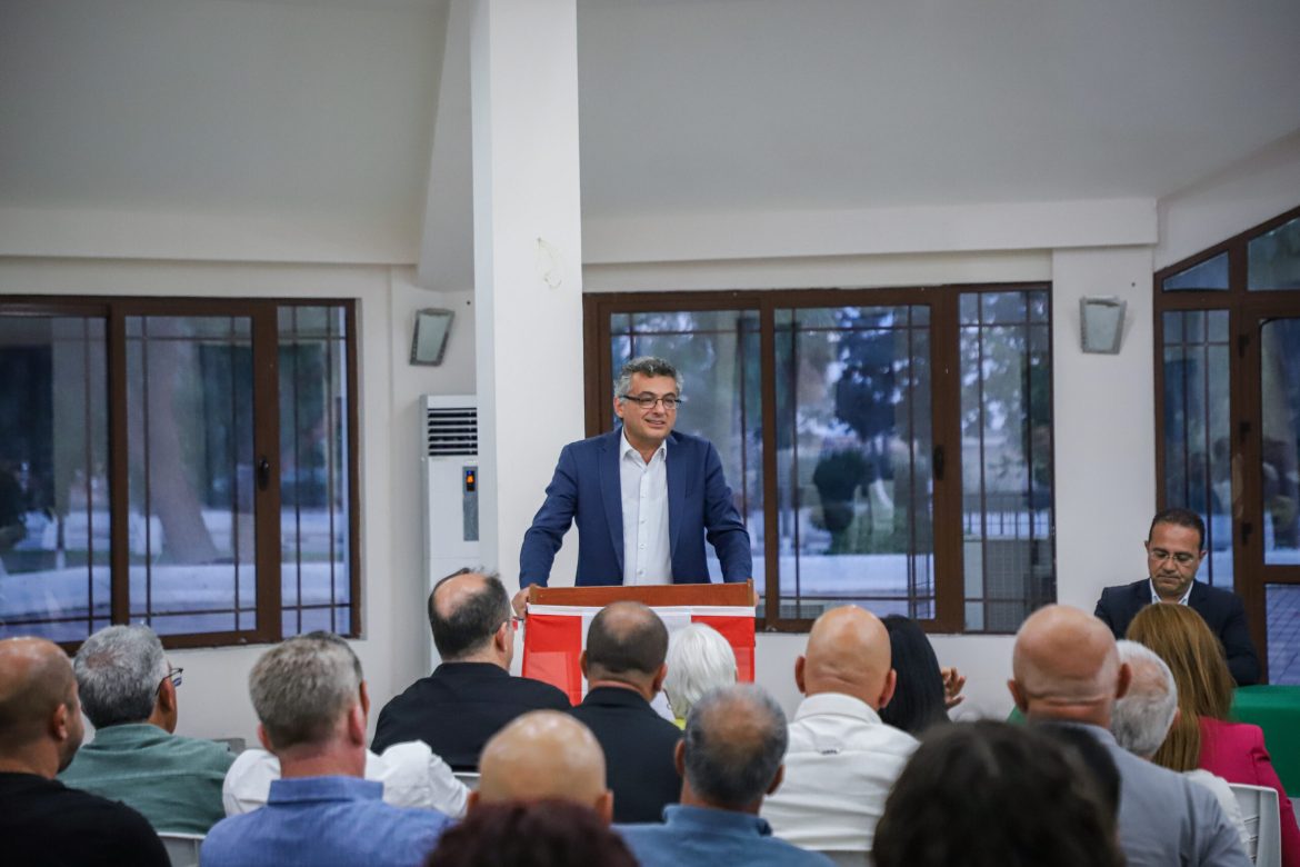 CTP kitle toplantılarına İskele’de devam etti