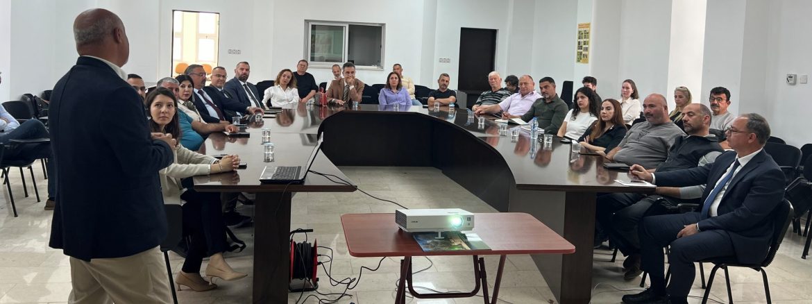 Tarım zararlılarıyla mücadele eğitimi düzenlendi