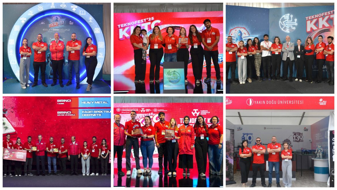 Yakın Doğu Üniversitesi’nden TEKNOFEST’te çifte ṣampiyonluk!
