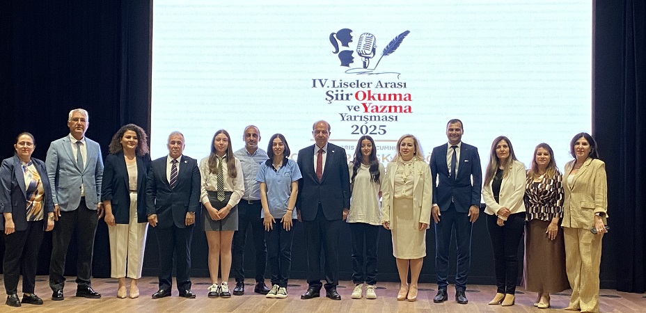 Cumhurbaşkanlığı “4. Liseler Arası Şiir Okuma ve Yazma Yarışması” ödülleri verildi