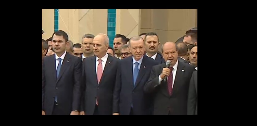 Cumhurbaşkanı Tatar: Bağımsızlığımızın simgesi asırlar boyu yeni yerleşkede duracaktır
