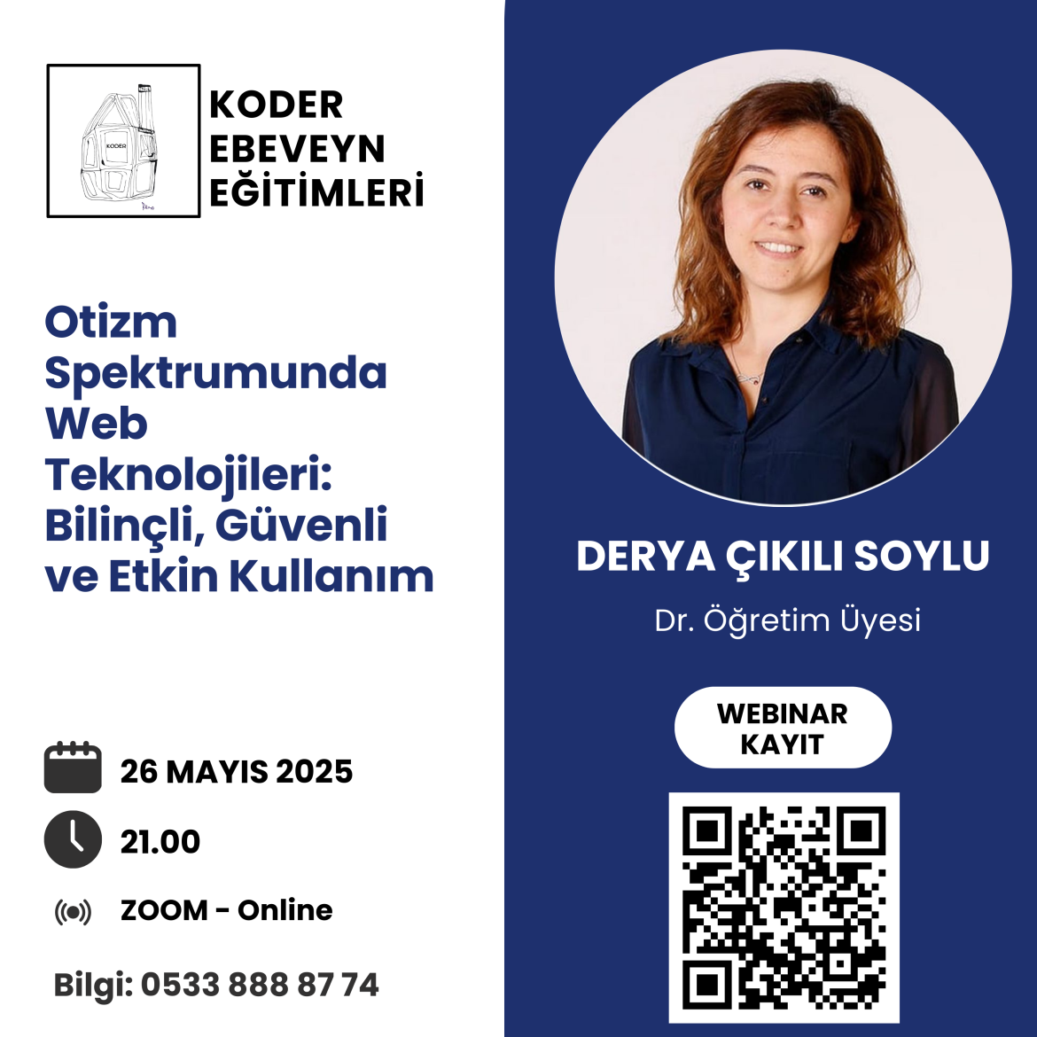 Kıbrıs Otizm Derneği, “Otizm Spektrumunda Web Teknolojileri Kullanımı” konulu webinar düzenleyecek