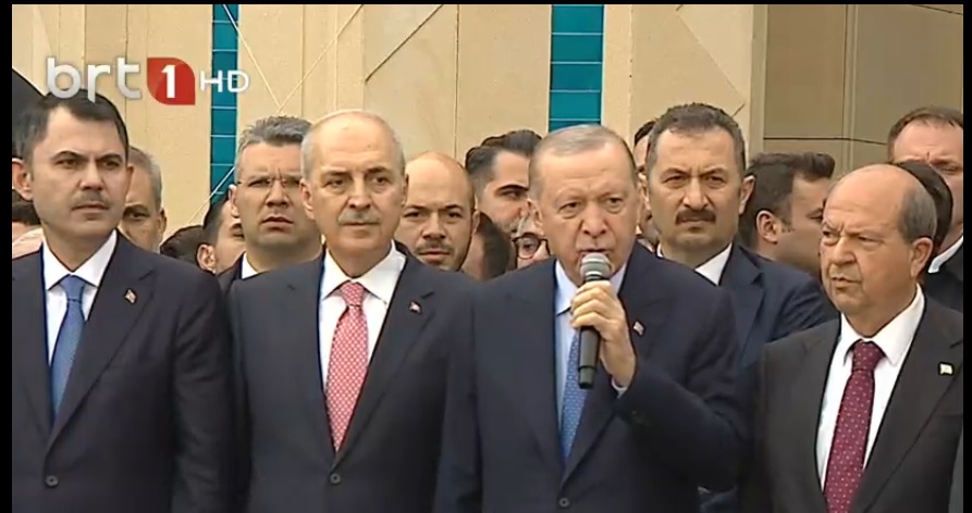 TC Cumhurbaşkanı Erdoğan: Kıbrıs Türk halkına muhteşem bir eser daha kazandırıyoruz