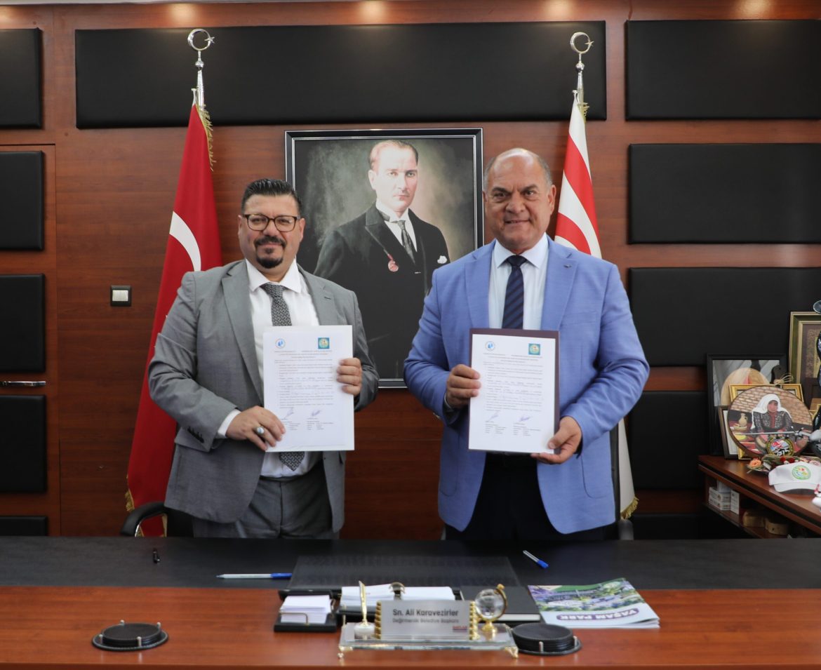 Değirmenlik Akıncılar Belediyesi ile LAÜSEM arasında eğitim işbirliği protokolü imzalandı