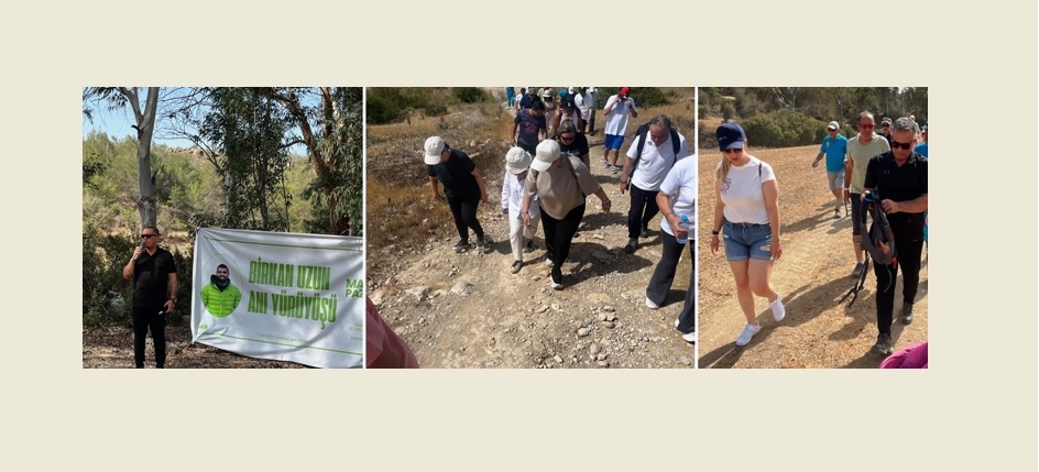 ‘Birkan Uzun’, Kalkanlı’da düzenlenen yürüyüşle anıldı