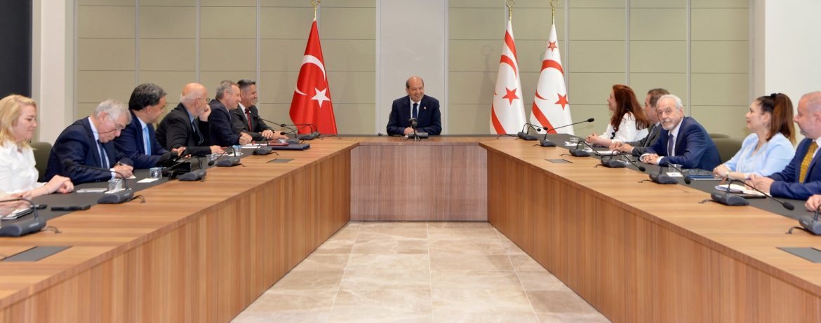Cumhurbaşkanı Tatar, Türk-Yunan Formu’nu kabul etti