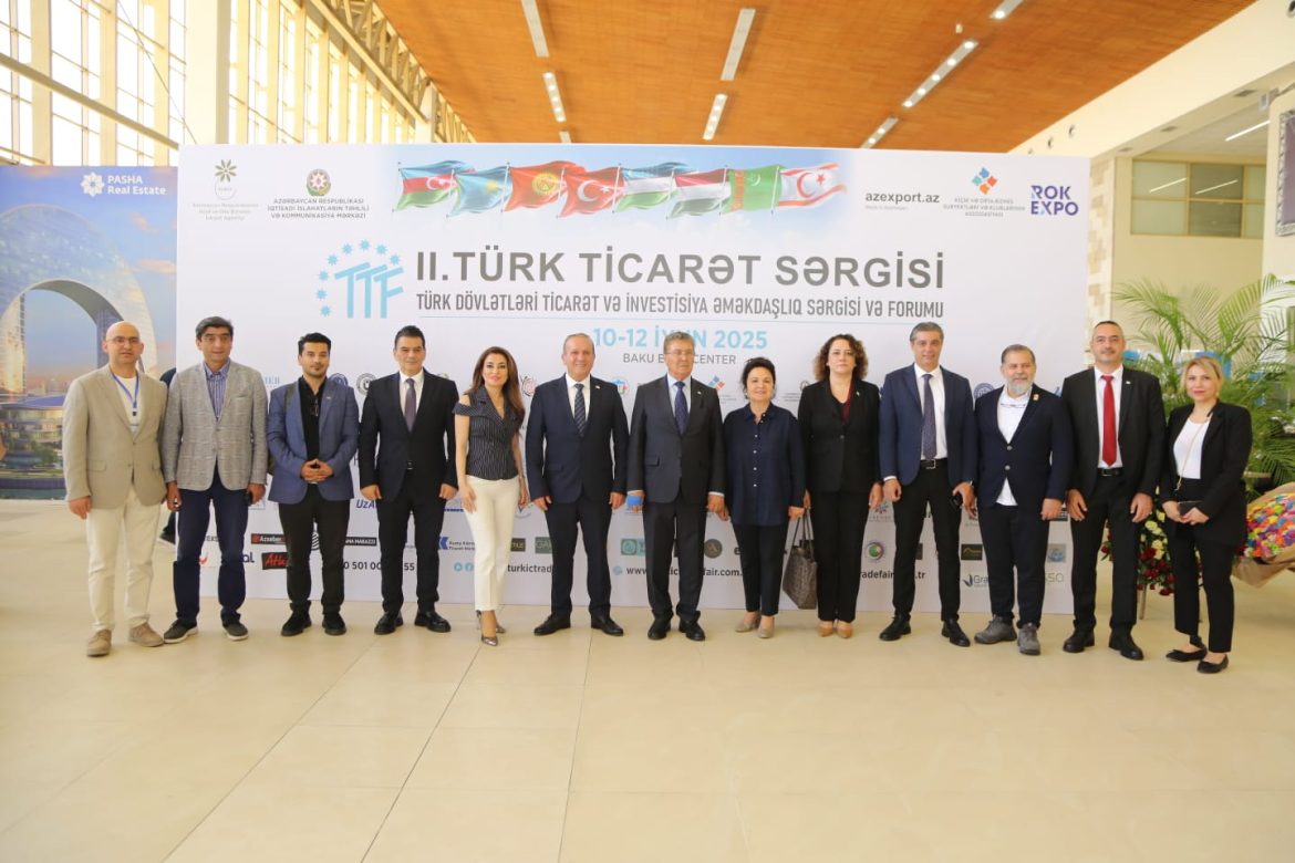 Başbakan Üstel, Türk Dünyası Ticaret Fuarı’nda