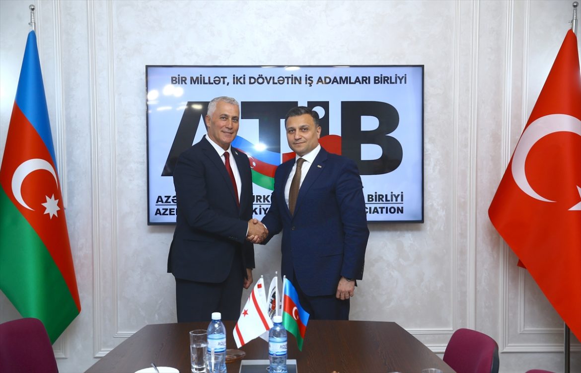 Ekonomi ve Enerji Bakanı Amcaoğlu, Azerbaycan’da iş insanlarıyla buluştu