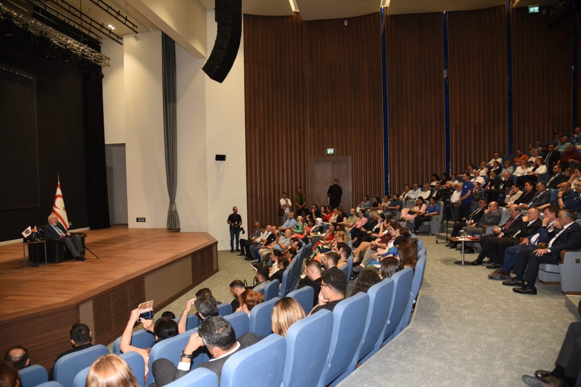 “Türk’ün Ebedi Davası Kıbrıs Konferansı” Cumhurbaşkanlığı’nda düzenlendi