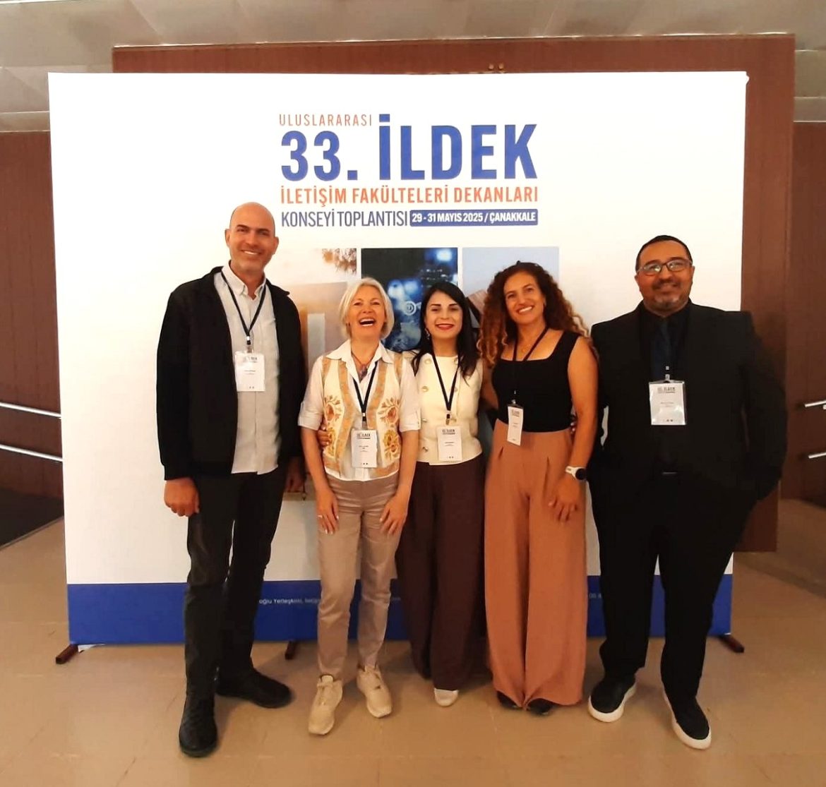 DAÜ İletişim Fakültesi 33. İLDEK toplantısına katıldı