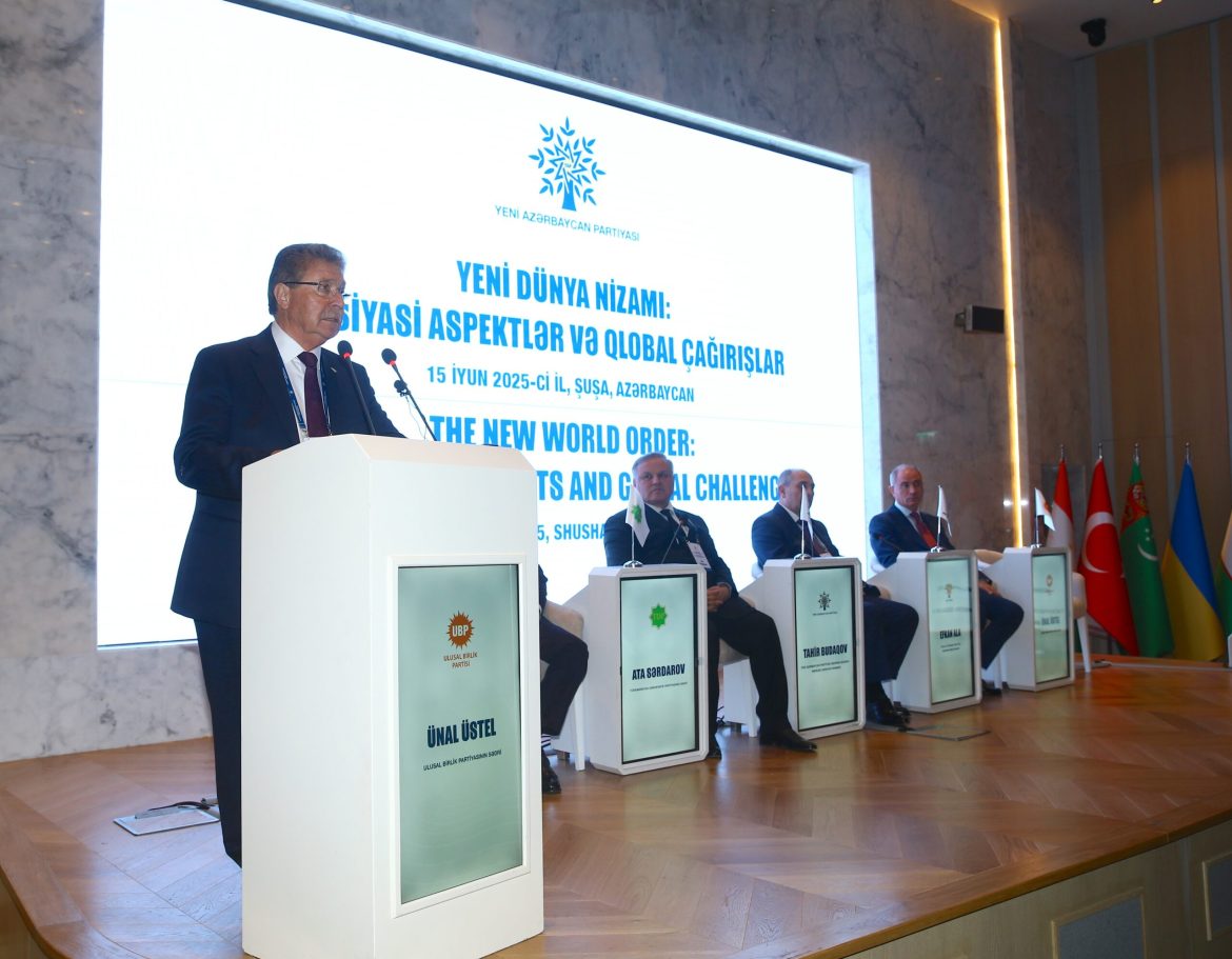 Başbakan Üstel, Şuşa’da konuştu: KKTC’nin tanınması yalnızca diplomatik bir mesele değildir, tarihi bir adaletin yerine gelmesidir