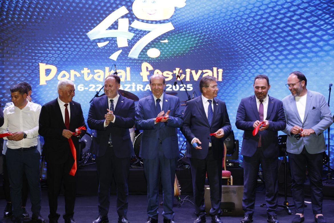 47.Güzelyurt Portakal Festivali düzenlenen görkemli açılışla başladı
