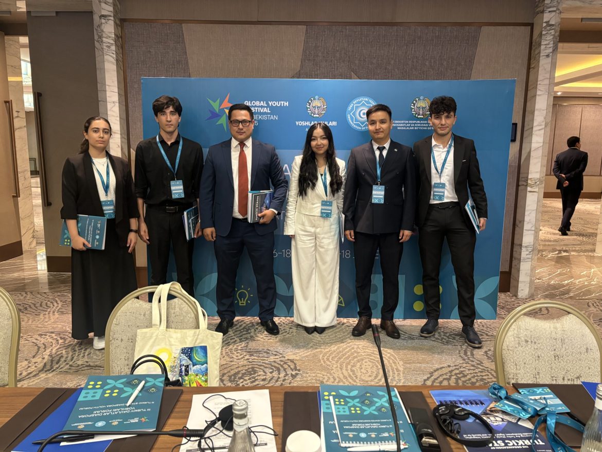 KKTC Özbekistan’daki Gençlik Forumu’nda temsil edildi