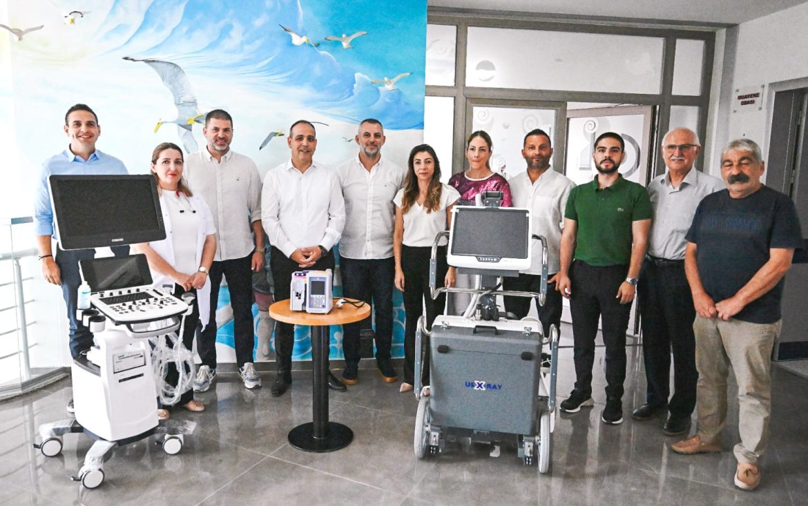 Ülker Lefkoşa Maratonu’nden elde edilen gelirle alınan cihazlar Onkoloji Servisi’ne teslim edildi