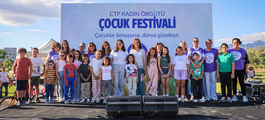 CTP Kadın Örgütü, 1 Haziran Dünya Çocuk Günü için festival düzenledi