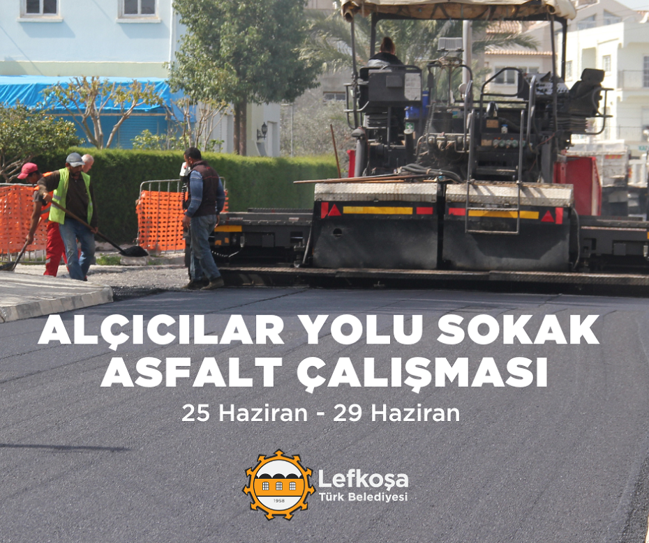 LTB, yarından itibaren Dumlupınar bölgesinde asfaltlama yapacak