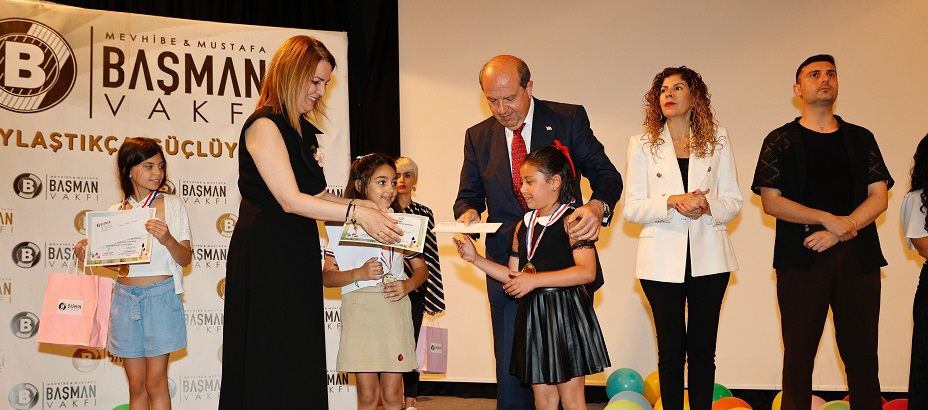 Cumhurbaşkanı Ersin Tatar, 3’üncü Dünya Çocuk Günü Sergisi’ne katıldı