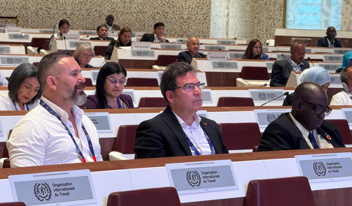 KTAMS heyeti ILO Konferansı’na katıldı