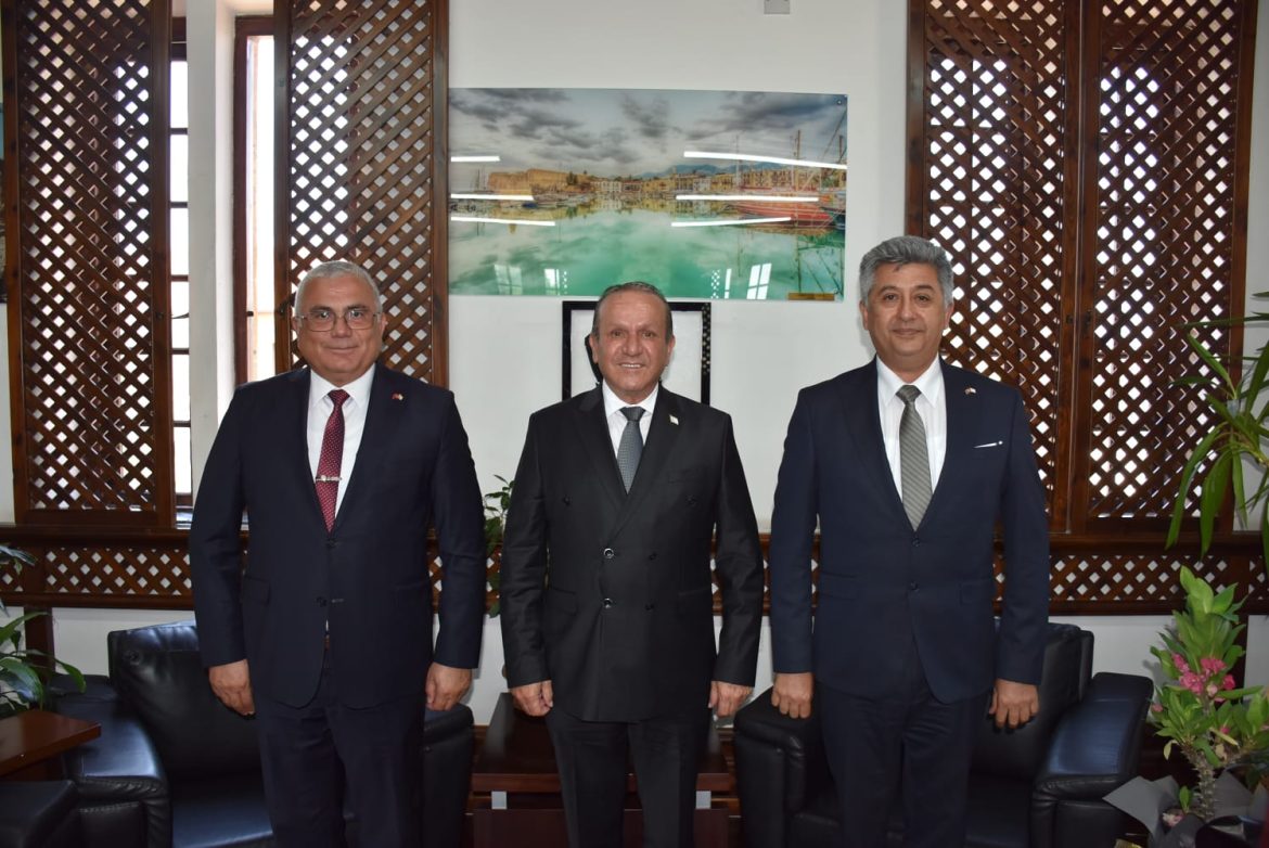 Ataoğlu, Karaca ve Balaban’ı kabul etti