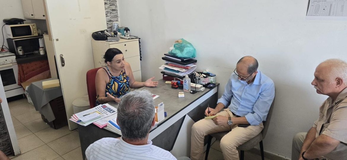 HP heyeti, Lefkoşa Sanayi Bölgesi’ndeki üreticilerin sıkıntılarını dinledi