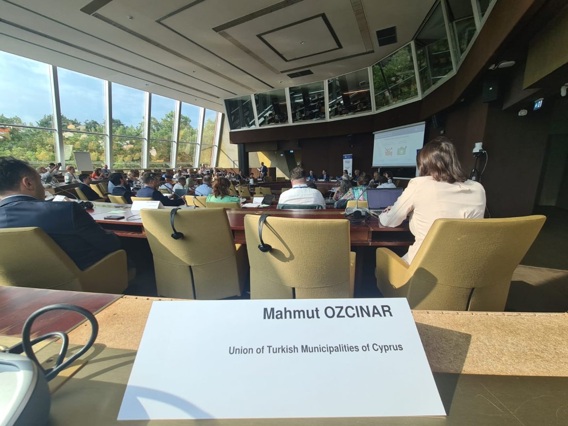 Özçınar, Strazburg’da toplantıya katıldı
