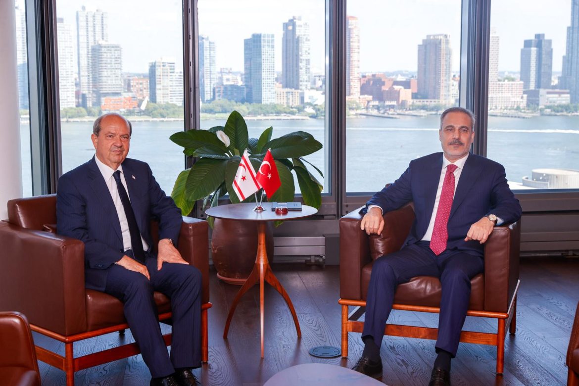 Cumhurbaşkanı  Tatar, TC Dışişleri Bakanı  Fidan ile görüştü