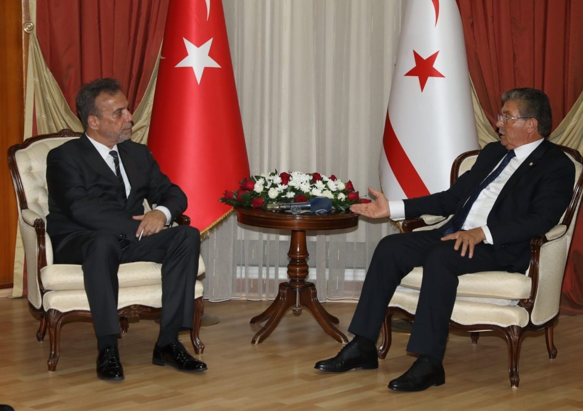 Üstel, TÜRKPA heyetini kabul etti