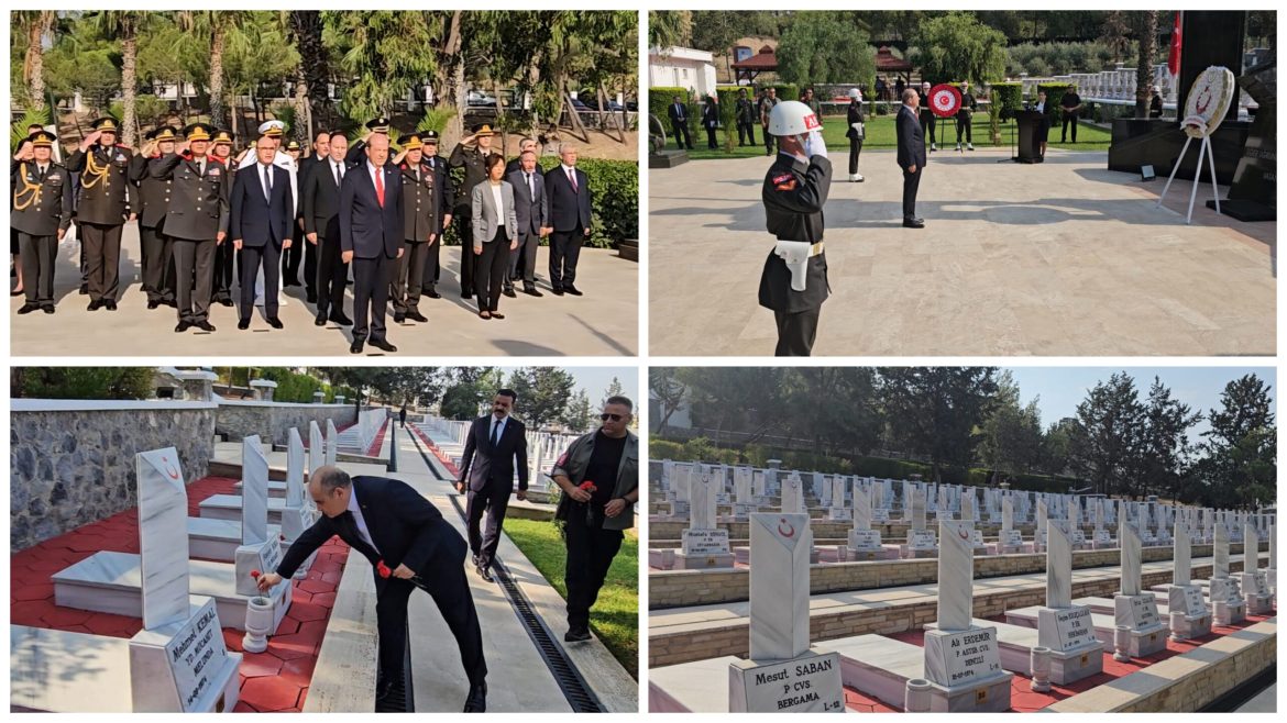 “15 Temmuz Demokrasi ve Milli Birlik Günü” anma etkinlikleri kapsamında Boğaz Şehitliği’nde tören düzenlendi