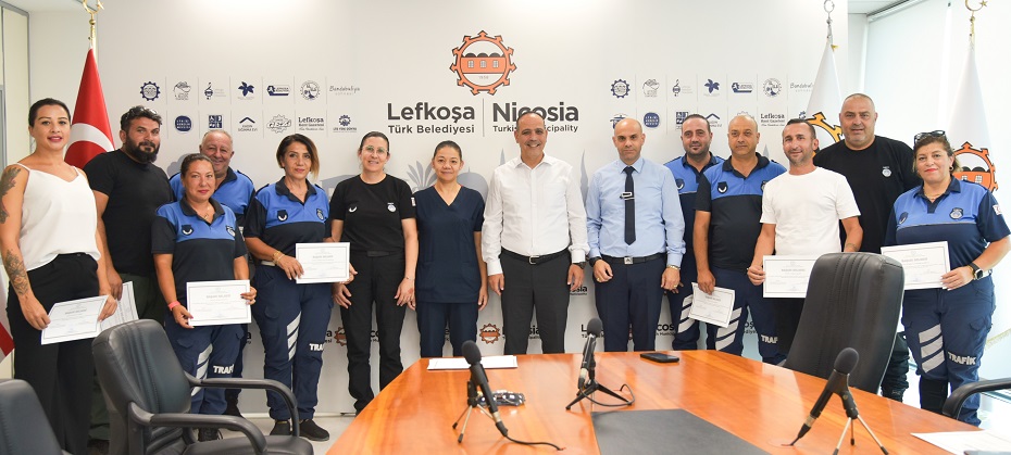 LTB Acil Müdahale Ekibi ilk yardım sertifikalarını aldı